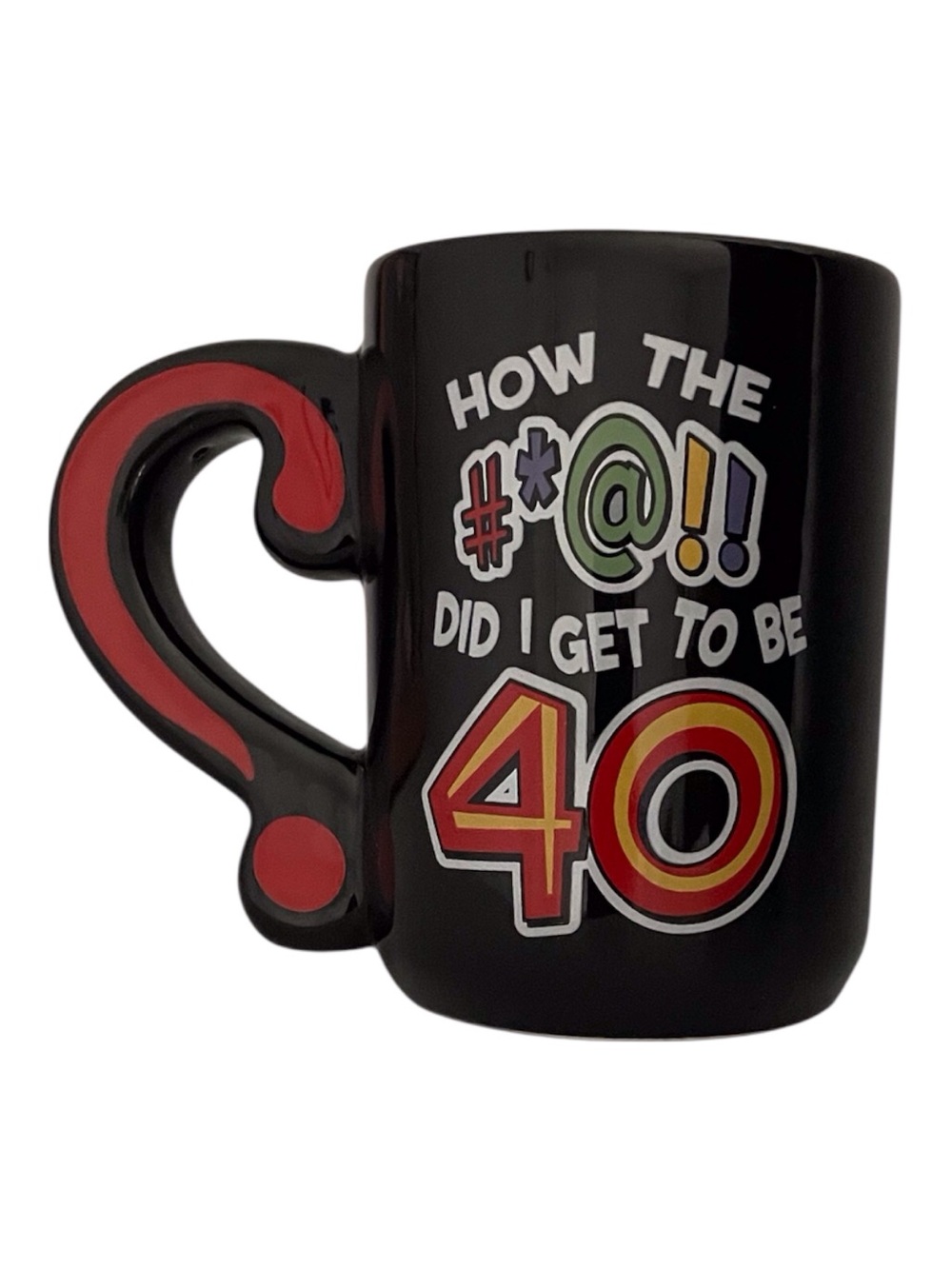 2001 Mishelle Horwitz Laid Back Black Coffee Mug. (A1). - Picture 2 of 4